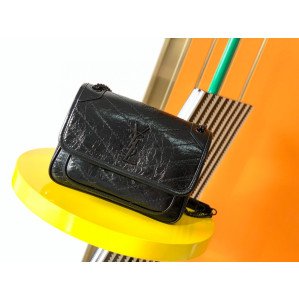 생로랑 Niky Baby In Vintage Leather