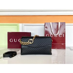 구찌 체인 미디움 숄더백