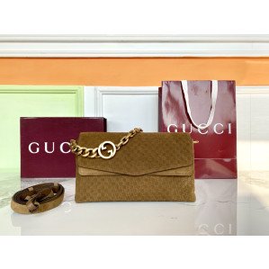 구찌 체인 미디움 숄더백