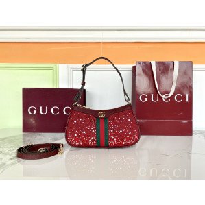 구찌 오피디아 크리스탈 스몰 숄더백