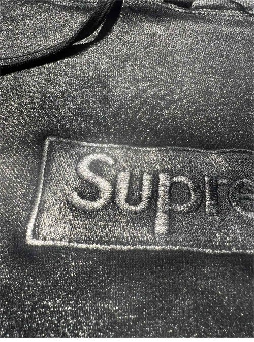 메종마르지엘라 x 슈프림 박스로고 후디