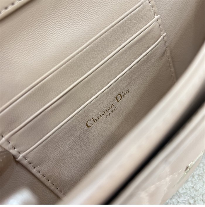 디올 미스 디올 미니 체인백 파우더 핑크 까나쥬