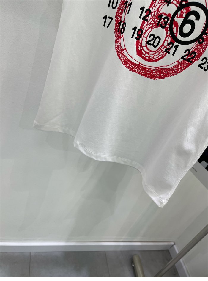 메종 마르지엘라 이어 오브 더 스네이크 반팔 티셔츠