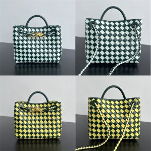 보테가 베네타 스몰 안디아모 탑 핸들 백 “ 2 COLOR ”