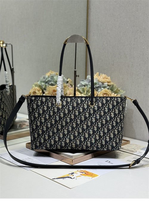 디올 뚜주흐 백 스몰 블랙 오블리크