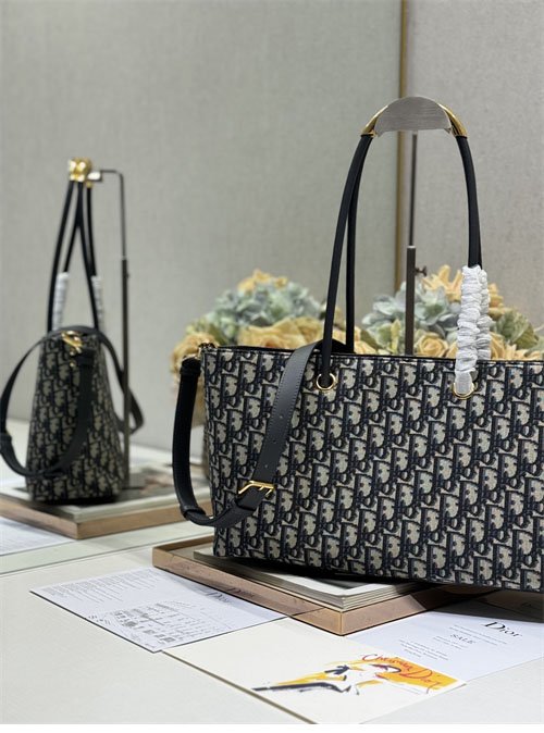 디올 뚜주흐 백 스몰 블랙 오블리크