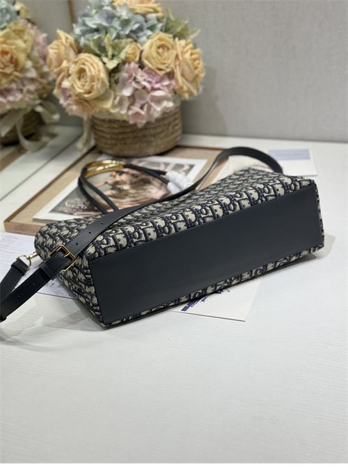 디올 뚜주흐 백 스몰 블랙 오블리크