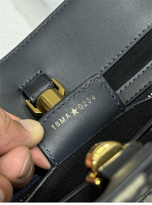 디올 뚜주흐 백 스몰 블랙 오블리크