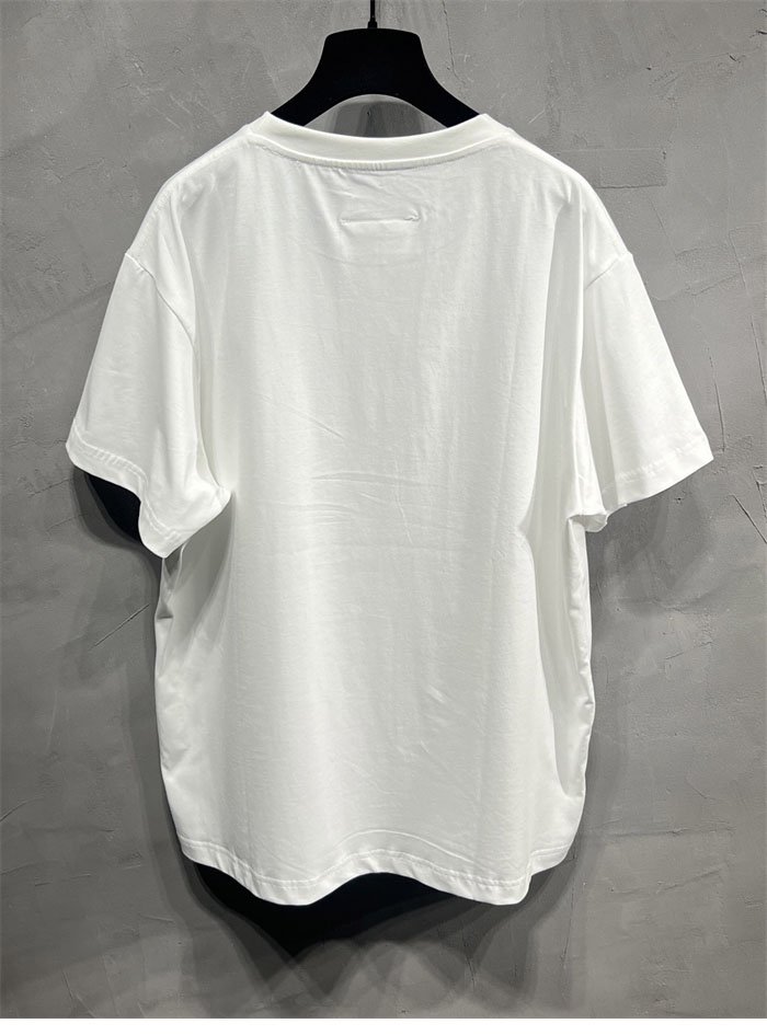 메종 마르지엘라 MM6 로고 반팔 티셔츠