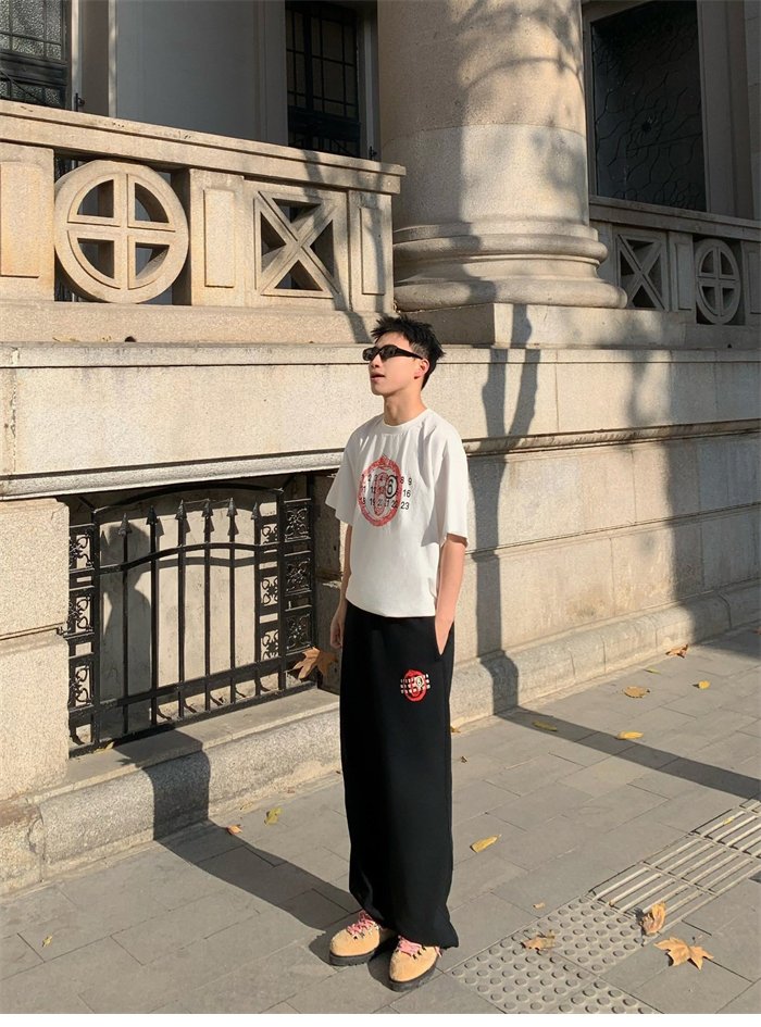 메종 마르지엘라 이어 오브 더 스네이크 스웨트팬츠