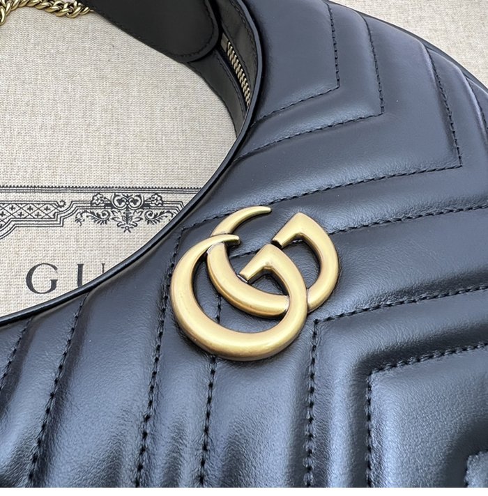 구찌 GG 마몬트 하프문 숄더백 699514