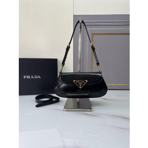 프라다 Brushed Leather Shoulder