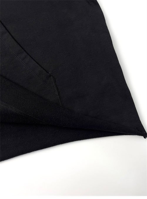 메종마르지엘라 MM6 넘버드 로고 프린트 반집업 후디