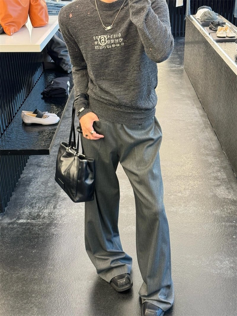 메종마르지엘라 누메릭 울 스웨터