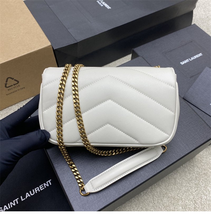 생로랑 루루 토이 램스킨 미니 크로스 백