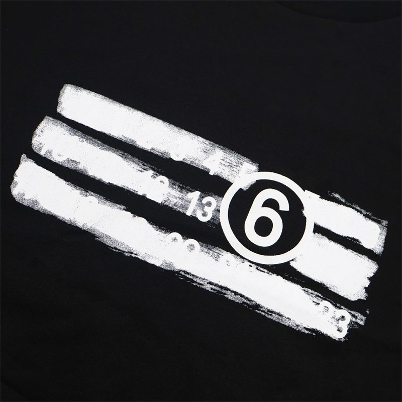 메종 마르지엘라 뉴메틱 로고 코튼 반팔 티셔츠