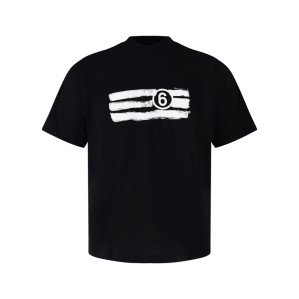 메종 마르지엘라 뉴메틱 로고 코튼 반팔 티셔츠