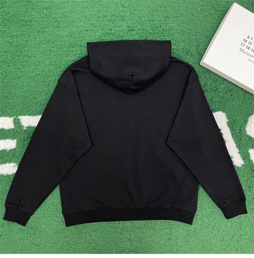 메종마르지엘라 MM6 업사이드 다운 자수 로고 후디 2컬러