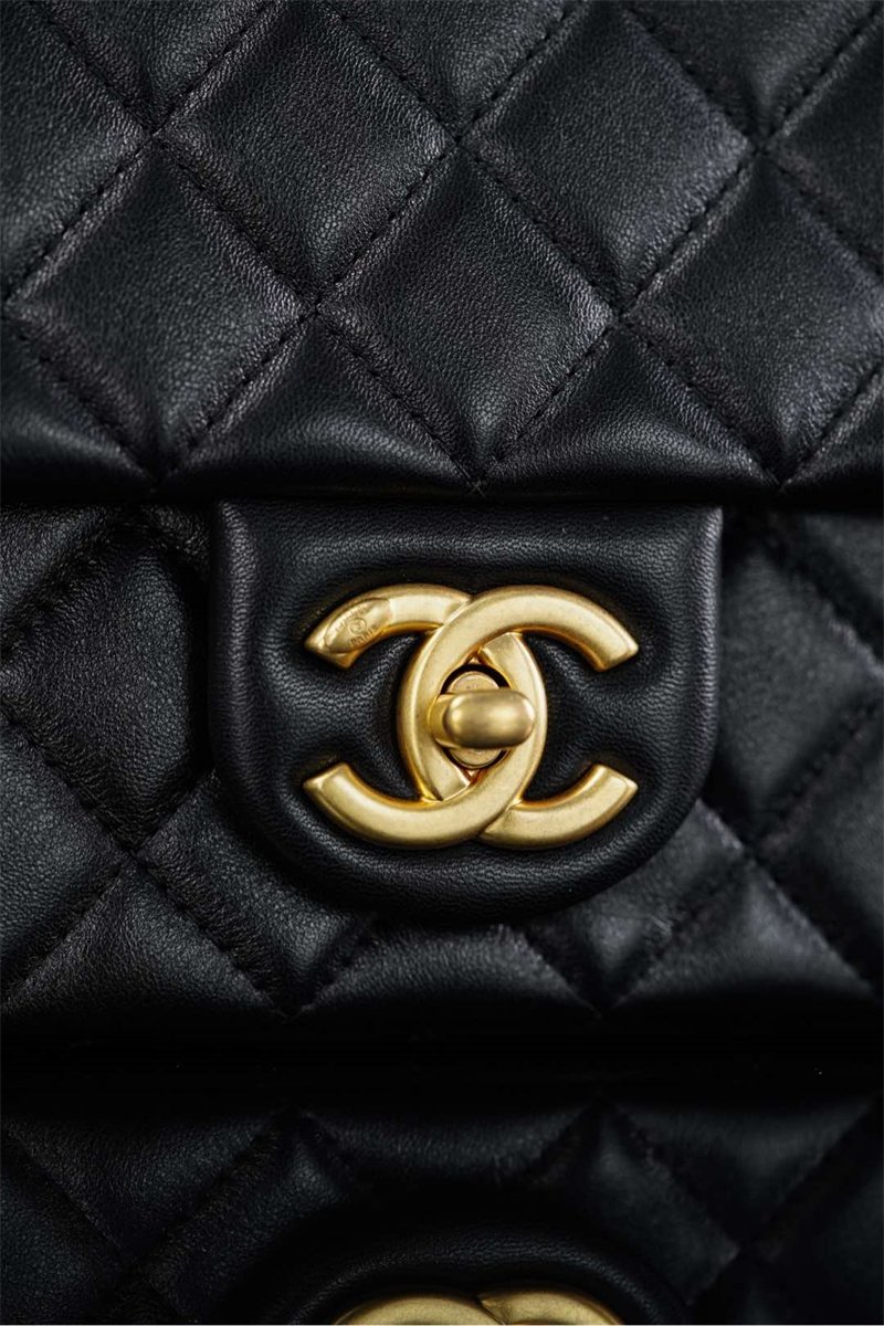 샤넬 25B CC로고 클래식 플랩 라지 백