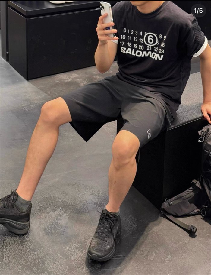 메종 마르지엘라 x 살로몬 버뮤다 숏 팬츠