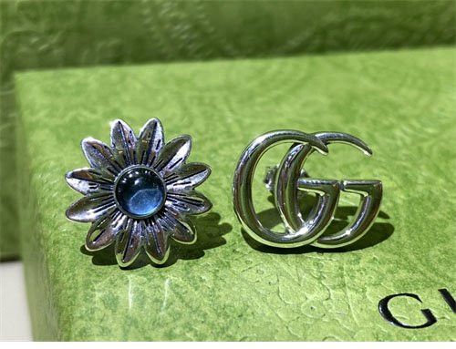 구찌더블 G 플라워 스터드 귀걸이