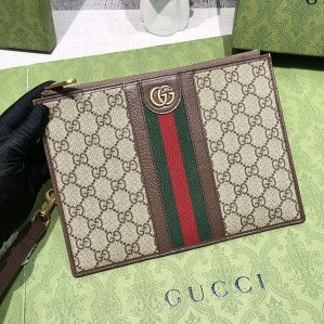 구찌 오피디아 GG 웹 클러치백